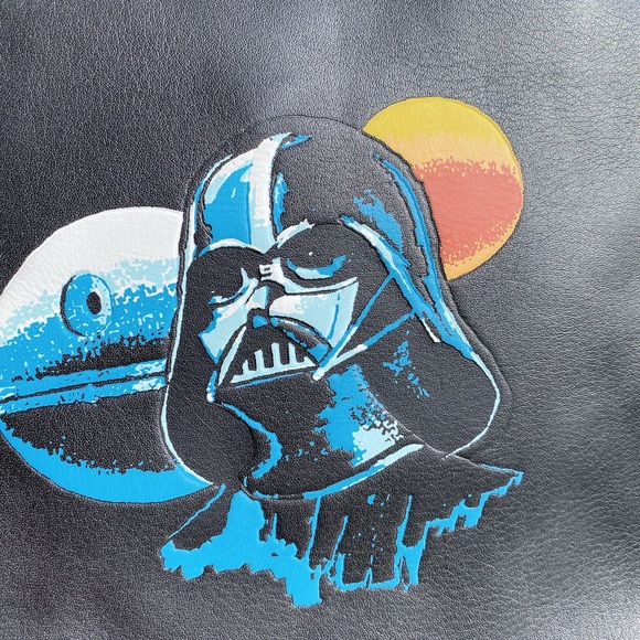 Star Wars X Coach Large Pouch With Darth Vader F85707 - Picture 3 of 9